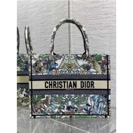 MEDIUM Dior BOOK TOTE Étoile de Voyage Embroidery High