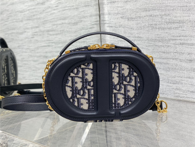 CD SIGNATURE OVAL CAMERA BAG Dior Oblique Jacquard High