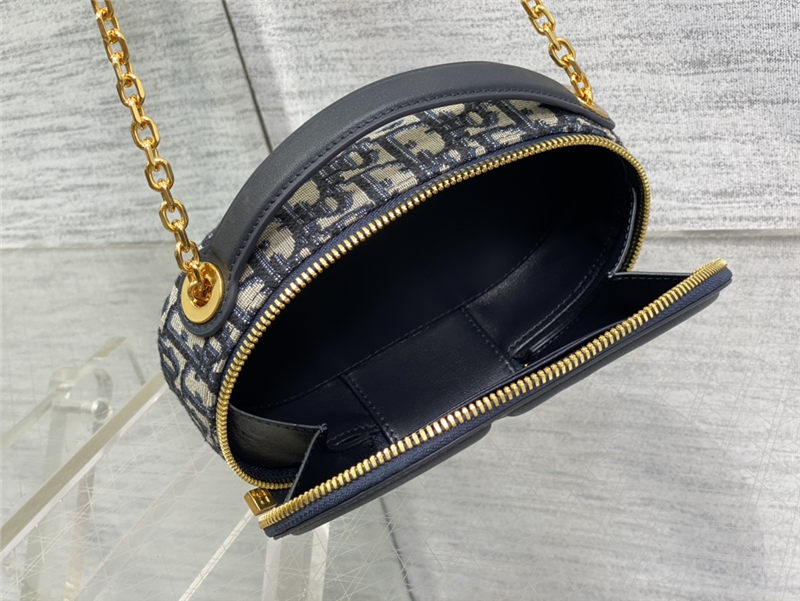 CD SIGNATURE OVAL CAMERA BAG Dior Oblique Jacquard High