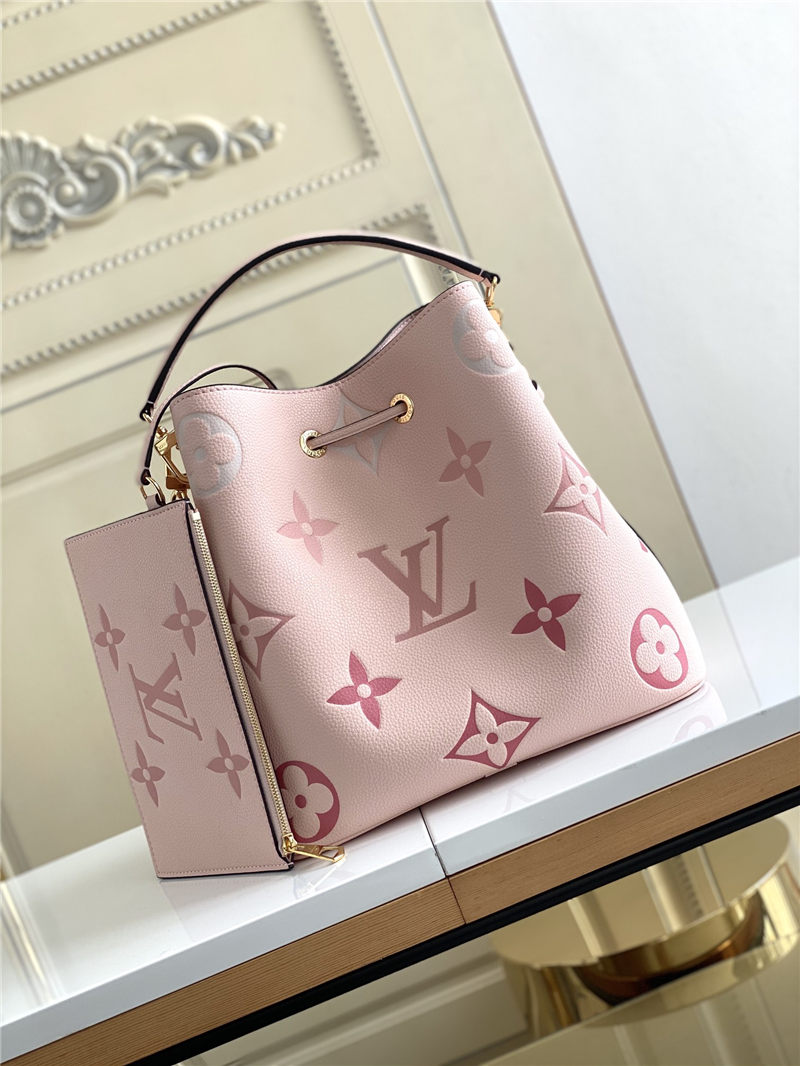 Louis Vuitton NÉONOÉ MM BAG Monogram Empreinte M45555/M45497 Pink High