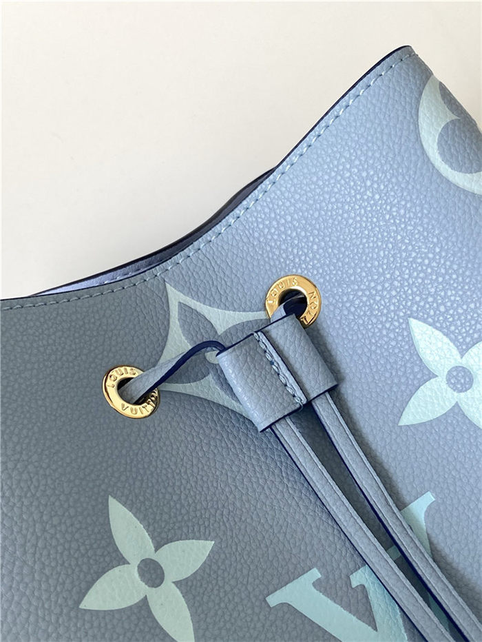 Louis Vuitton NÉONOÉ MM BAG Monogram Empreinte M45555/M45497 Blue High