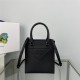 Small Saffiano leather handbag 1BA333 Black High