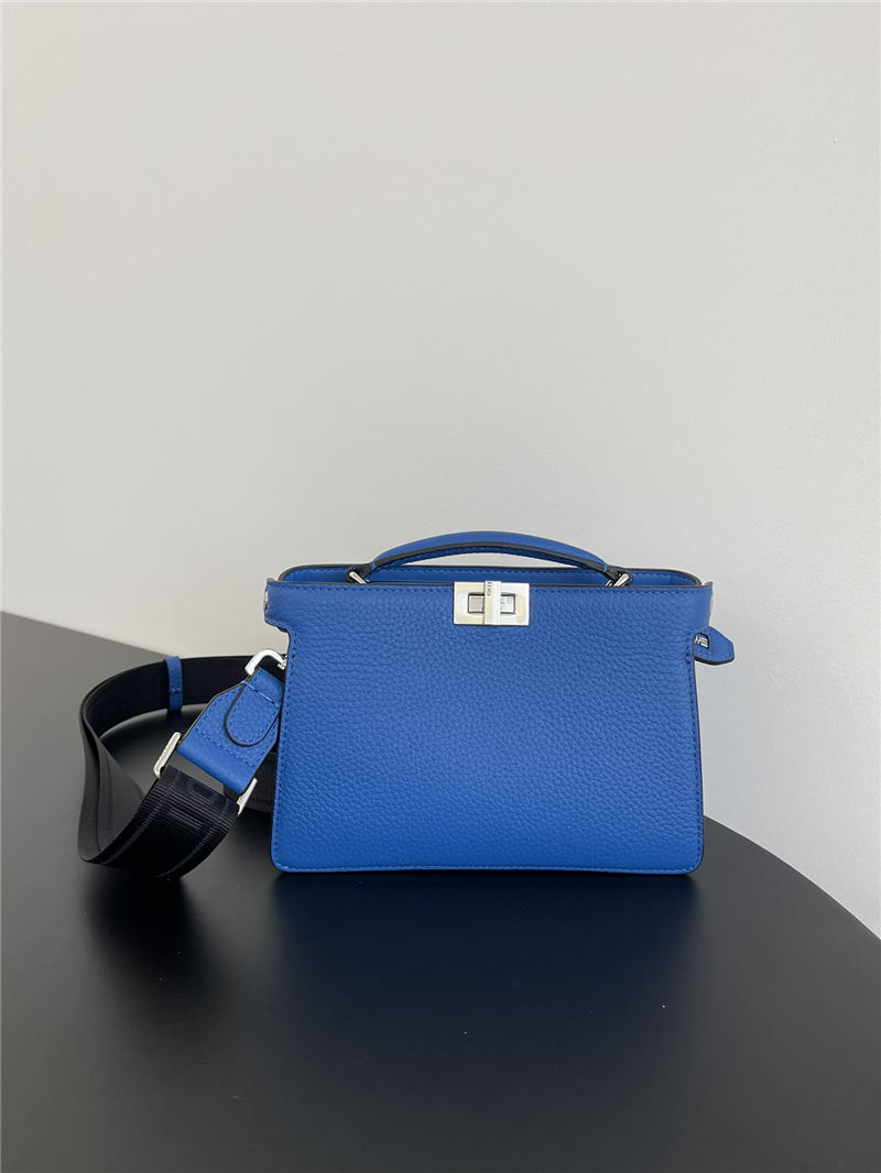 Peekaboo ISeeU XCross leather bag Blue High