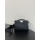 Peekaboo ISeeU XCross leather bag Black High