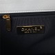 Chanel 19 Flap Bag Goatskin/Lambskin White Silver High