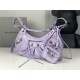 WOMEN'S LE CAGOLE SMALL SHOULDER BAG Corocodile IN Lilac High