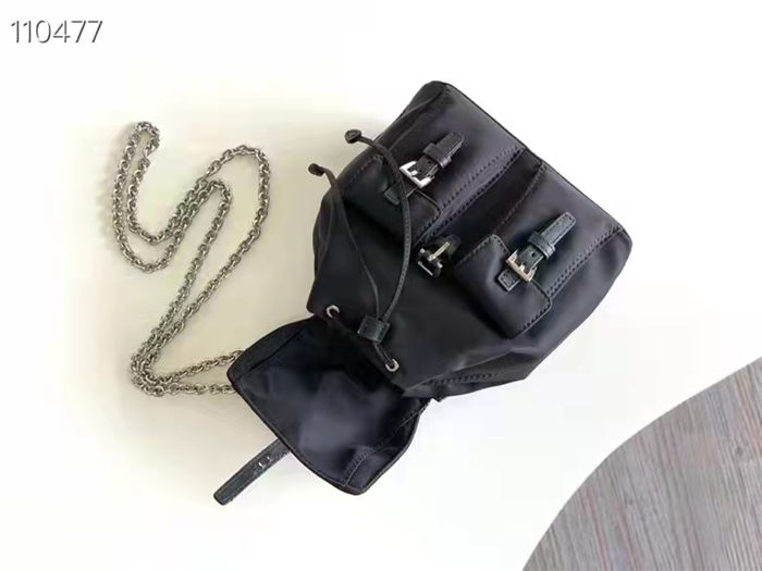 Prada Re-Nylon mini backpack Black High