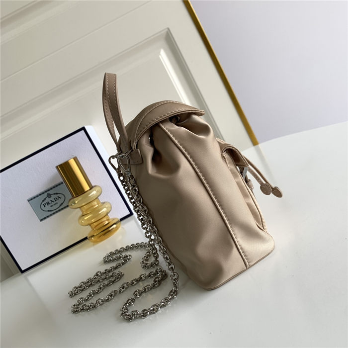 Prada Re-Nylon mini backpack Beige High