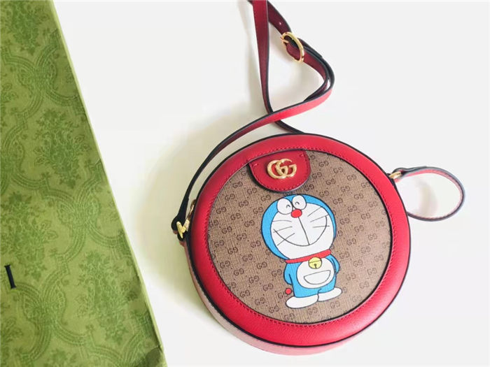 Gucci Round shoulder bag with Double G high