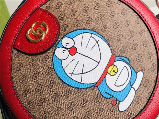 Gucci Round shoulder bag with Double G high