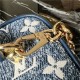 Louis Vuitton SQUARE BAG Denim M59611 High