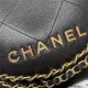 Chanel 22 SMALL HANDBAG Gold-Tone Metal AS3260 High