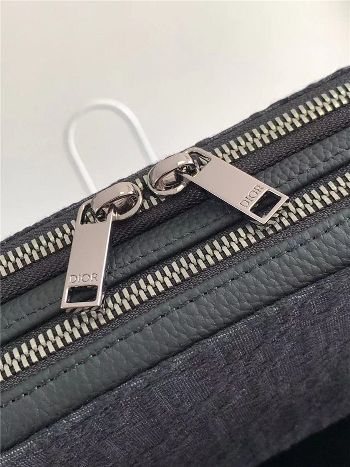 Dior POUCH WITH STRAP Dior Oblique Jacquard High