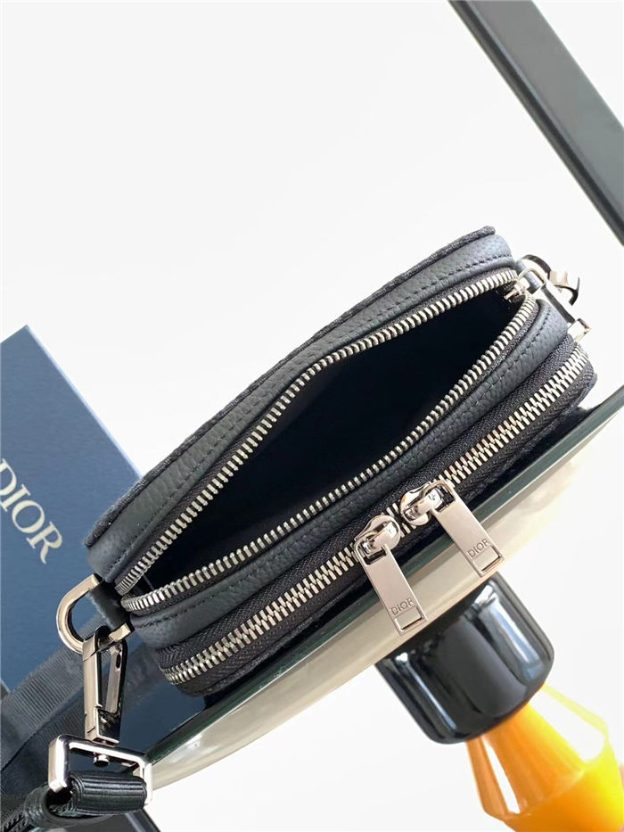 Dior POUCH WITH STRAP Dior Oblique Jacquard High