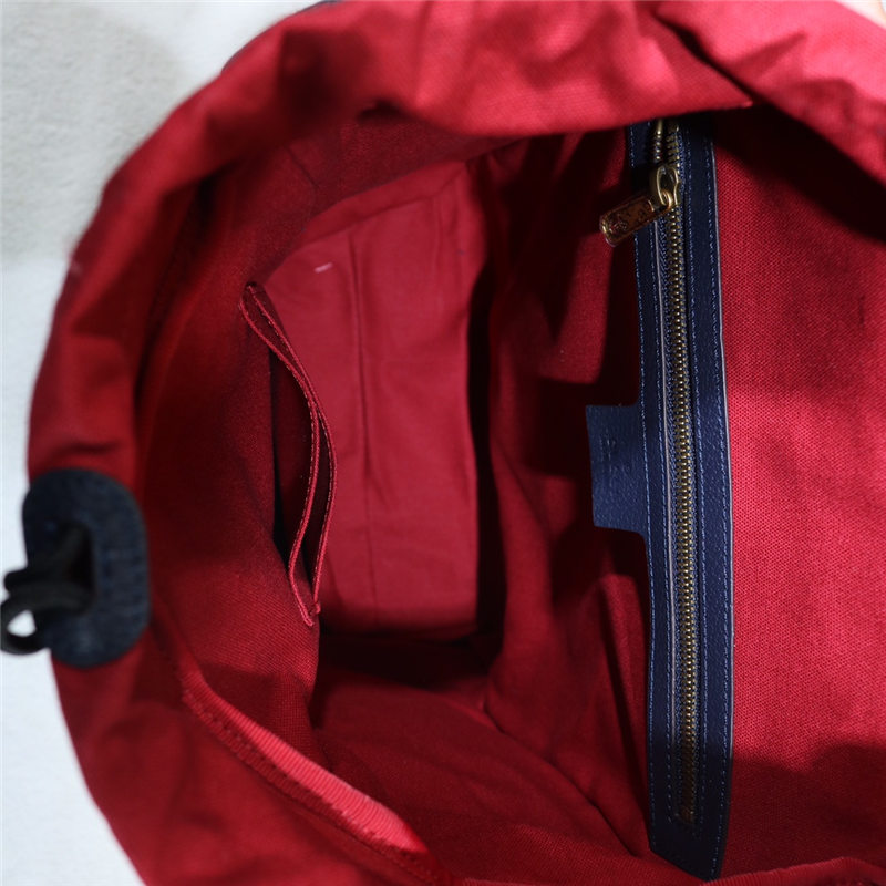 Gucci Wool Backpack 598184 Red High