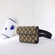 Gucci belt bag Wool 598181 Beige High