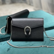 DIONYSUS MINI CHAIN WALLET 401231 Leather Black High