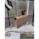 Chanel FLAP PHONE HOLDER WITH CHAIN AP4167 Shiny Lambskin & Gold-Tone Metal Nude High