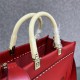 MEDIUM Fendi SUNSHINE Leather Shopper Red High