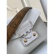 Louis Vuitton SWING Handbag Calfskin leather White M20395 High