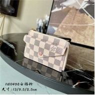 Louis Vuitton CARD HOLDER RECTO VERSO Damier Azur N60498 High