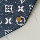 Louis Vuitton SARAH WALLET Monogram jacquard denim Blue M81183 High