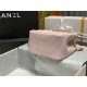 Chanel BUCKET BAG AS3176 Grained Calfskin Gold-Tone Metal Pink High