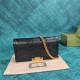 Gucci GG wallet with chain 676155 Black High