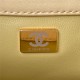 Chanel BUCKET BAG AS3116 Lambskin Enamel & Gold-Tone Metal Yellow A