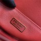 Prada Brushed leather shoulder bag 1BD345 Red High