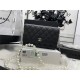 Chanel Wallet on Chain Lambskin Imitation Pearls & Gold-Tone Metal Black High