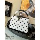 Louis Vuitton CAPUCINES BB Calfskin leather Black / White M20373 High