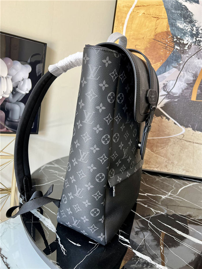 Louis Vuitton SAUMUR BACKPACK Monogram Eclipse M45913 High