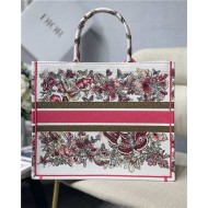 LARGE Dior BOOK TOTE Embroidery Butterfly High