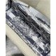 MEDIUM Dior BOOK TOTE Toile de Jouy Stripes Embroidery High