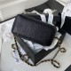 Chanel VANITY WITH CHAIN AP2805 Grained Calfskin & Gold-Tone Metal Black A