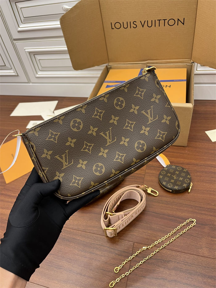 Louis Vuitton Multi Pochette accessories Monogram Canvas M44840 Top