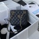 Chanel BUCKET BAG AS3176 Grained Calfskin Gold-Tone Metal Black A