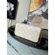 Louis Vuitton FÉLICIE POCHETTE Monogram Empreinte Beige/Pink High