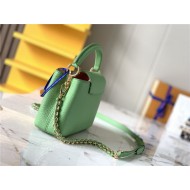 Louis Vuitton CAPUCINES MINI Taurillon Green M59709 High