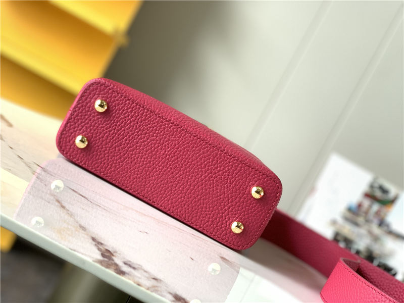 Louis Vuitton CAPUCINES MINI Taurillon Dk-Fuchsia M58718 High