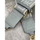 Loewe Anagram strap in jacquard and calfskin C High