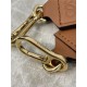 Loewe Anagram strap in jacquard and calfskin E High