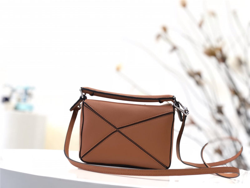 Mini Puzzle bag in classic calfskin High