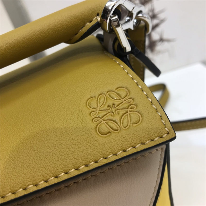 Mini Puzzle bag in classic calfskin High