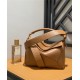 Small Puzzle bag in satin calfskin Pecan High