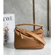 Puzzle bag 29cm in soft grained calfskin Tan High