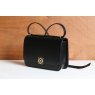 Goya bag in silk calfskin Black High