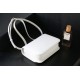 Goya bag in silk calfskin White High