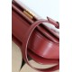 Goya bag in silk calfskin Wine High